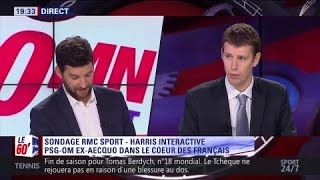 OMPSG  Le chef de groupe chez Harris Interactive sexplique sur le sondage [upl. by Kado]