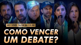 Análise  DEBATE à Prefeitura de São Paulo Metaforando LIVE [upl. by Anaet]