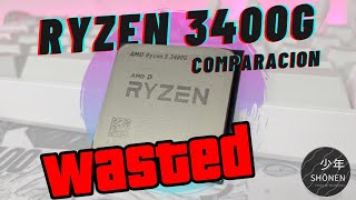 AMD Ryzen 3400G vs 4350G Round 2 Wasted [upl. by Jennette]