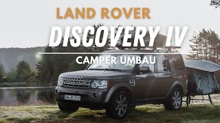 Land Rover Discovery 4 zum Offroad Camper umbauen Familienfreundlich für Hund Kind amp Abenteuer [upl. by Otrebide]