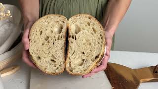 The only sourdough bread recipe you need Sourdough Enzo sourdough bread recipe [upl. by Ahsenra]