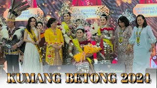 KUMANG GAWAI DAYAK BAHAGIAN BETONG  SARAWAK 2024 [upl. by Enovi750]