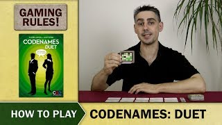 Codenames Duet  How to Play [upl. by Caterina]