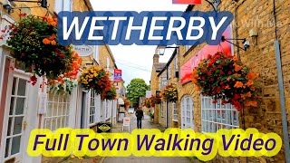 Wetherby Full tour of Wetherby UK Walking Tour Virtual Tour gimbalwalkwithme [upl. by Nappie]