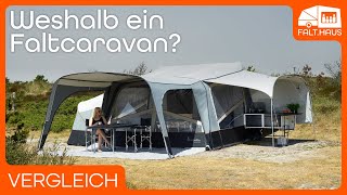 Wohnmobil Wohnwagen Faltcaravan amp Zelt im Vergleich [upl. by Sirc337]