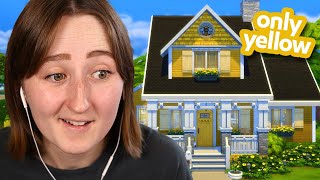 building in the sims but i can only use YELLOW [upl. by Edmead989]