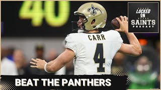 How New Orleans Saints can beat Carolina Panthers in Week 9 [upl. by Ladin831]