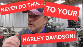 NEVER DO THIS TO Your Harley Davidson Motorcycle  Kevin Baxter  Baxters Garage [upl. by Wanids407]