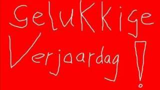 een gelukkige verjaardag [upl. by Kerman495]