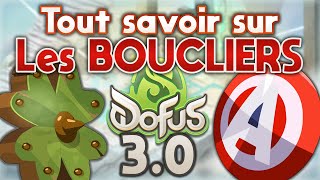 Les BOUCLIERS sur DOFUS 30 amp MIGRATION des ITEMS [upl. by Datnow]