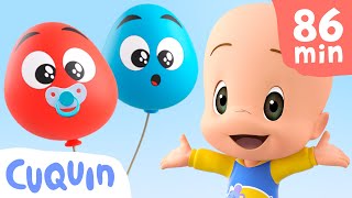 Learn colors with Cuquín and his Baby Balloons 🎈 Educational videos for children [upl. by Irmgard367]