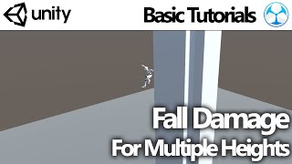 Unity Game Creator  Fall Damage [upl. by Affrica701]