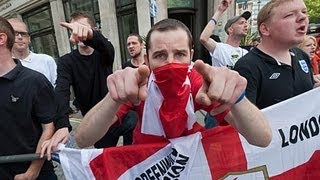 When the English Defence League came to London  Guardian Investigations [upl. by Ardath]