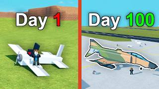 Day 1 vs 100 in Plane Crazy [upl. by Nnyleuqaj998]