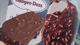 Haagen Dazs Vanilla amp Almond Ice Cream Bar [upl. by Kumler]