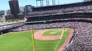 Giants game at oracle park [upl. by Eeniffar797]