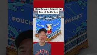 The Capri Sun Pallet Might Be the Deal of the Century caprisun walmart deals food crazy [upl. by Kampmann]