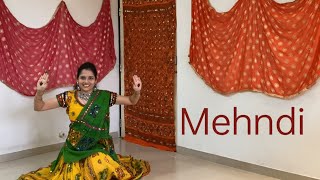 Mehndi Rang LagyoDhvani BhanushaliNavratri SpecialGarba dance performance [upl. by Eadith]