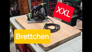 XXL Brettchen aus Arbeitsplatte [upl. by Einafit]