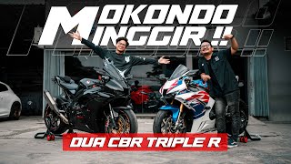 MOTOR OM OM RESING  DUO CBR 1000 TRIPLE R [upl. by Afirahs838]