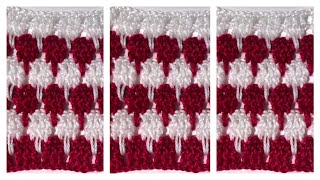 Larksfoot crochet stitch pattern [upl. by Gilleod755]