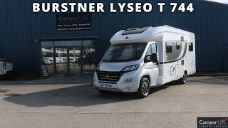 Burstner Lyseo T 744 Motorhome For Sale at Camper UK [upl. by Moreen]