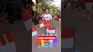 keseruan lomba Agustusankemerdekaan 17agustus2024 indonesia karnaval lombaagustusan shorts [upl. by Nadbus804]