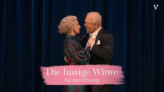 Die lustige Witwe – Kurzeinführung  Volksoper Wien [upl. by Eidnar]