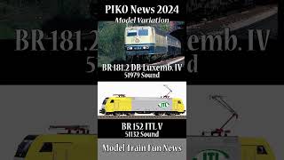 PIKO New Items 2024 for Märklin Enthusiasts [upl. by Nevyar]