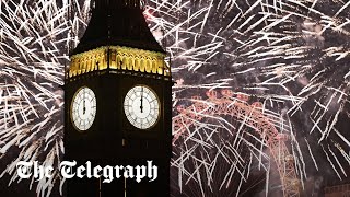 London rings in 2024 with spectacular fireworks display  New Years Eve [upl. by Chico480]