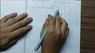 LowDensity Parity Check LDPC  Example Problem  BTech  Computer Networks Subject [upl. by Ynttirb]