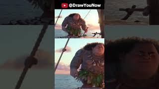 Moana Drawing meme  Funniest Moments  Part 2 [upl. by Oad]