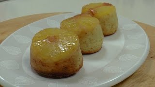 Pineapple Upside Down Cupcakes  Sanjeev Kapoor Khazana [upl. by Kattie]