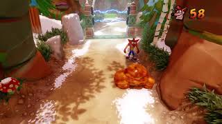 PS4 Crash Bandicoot 2 Cortex Strikes Back Platinum Trophy Walkthrough Ep 2 [upl. by Ardnekal209]