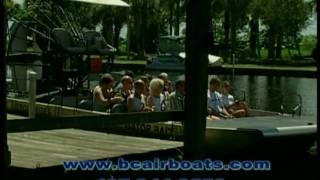 Orlando Florida Closest Airboat ToursBoggy Creek Airboat Rides Video [upl. by Elatan]