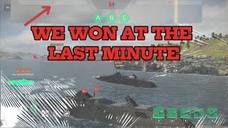 WE WON AT THE LAST MINUTEModern Warships [upl. by Russ]