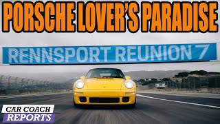 Experience the Thrills of Porsches Rennsport Reunion 7 [upl. by Anerual611]