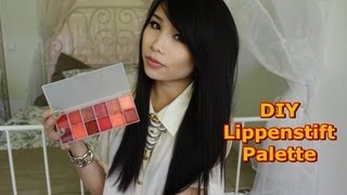 ★ DIY Lippenstift Palette für unter 3€ ★ [upl. by Leelah382]