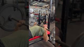 Benefits Of SUPERSETS superset gym motivation shorts Activeprophysique [upl. by Jack735]