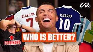 Beckham or Giggs Benzema or Mbappé Cristiano Ronaldo names his top player [upl. by Burner735]