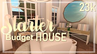 BLOXBURG Starter Budget House 23k  House build [upl. by Eldorado744]