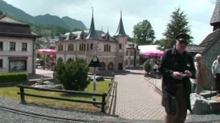 5quot and 7 14quot Gauge Railroad in Swiss vapeur parc Part 1 [upl. by Puklich]