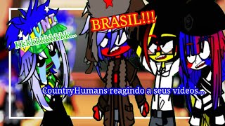 CountryHumans reagindo aos seus vídeos [upl. by Oinotnas]