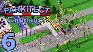 Parkitect Campaign  Part 6  Wild Mouse Coaster [upl. by Aldwon]