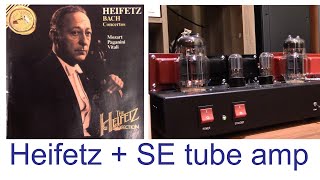 Heifetz plays Chaconne C minor 6C33CB SE tube amplifier sound  FLUXION B3A [upl. by Ettenim635]