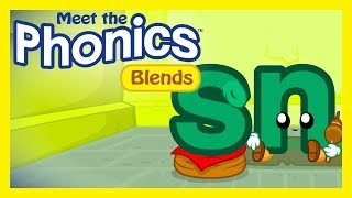 Meet the Phonics Blends  sn [upl. by Irmgard826]