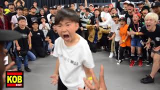 Baby Konkrete vs Baby StreetBeast aka Baby Krow｜BEST 8 ①｜YOUNG GUNS BATTLE 6｜20180520 [upl. by Eivol]