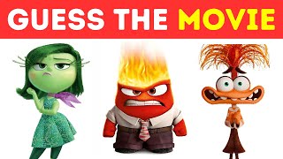 Guess The Movie by Emoji  25 Movies Quiz Challenge guessthemovie insideout [upl. by Pooi231]