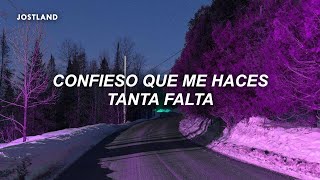 confieso que me haces tanta falta LetraLyrics [upl. by Chastity]