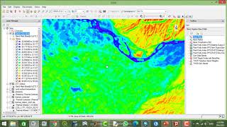 land surface temperature in ENVI [upl. by Ahsenad]